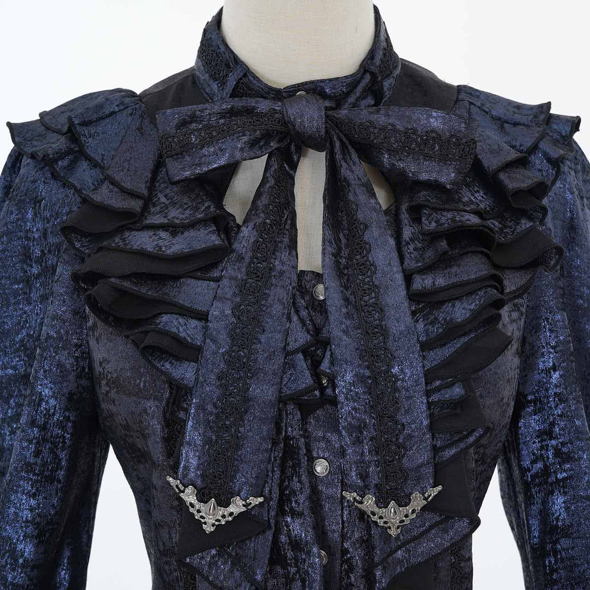 Grand Foyer Hotel Cascade Ruffle Blouse【M】