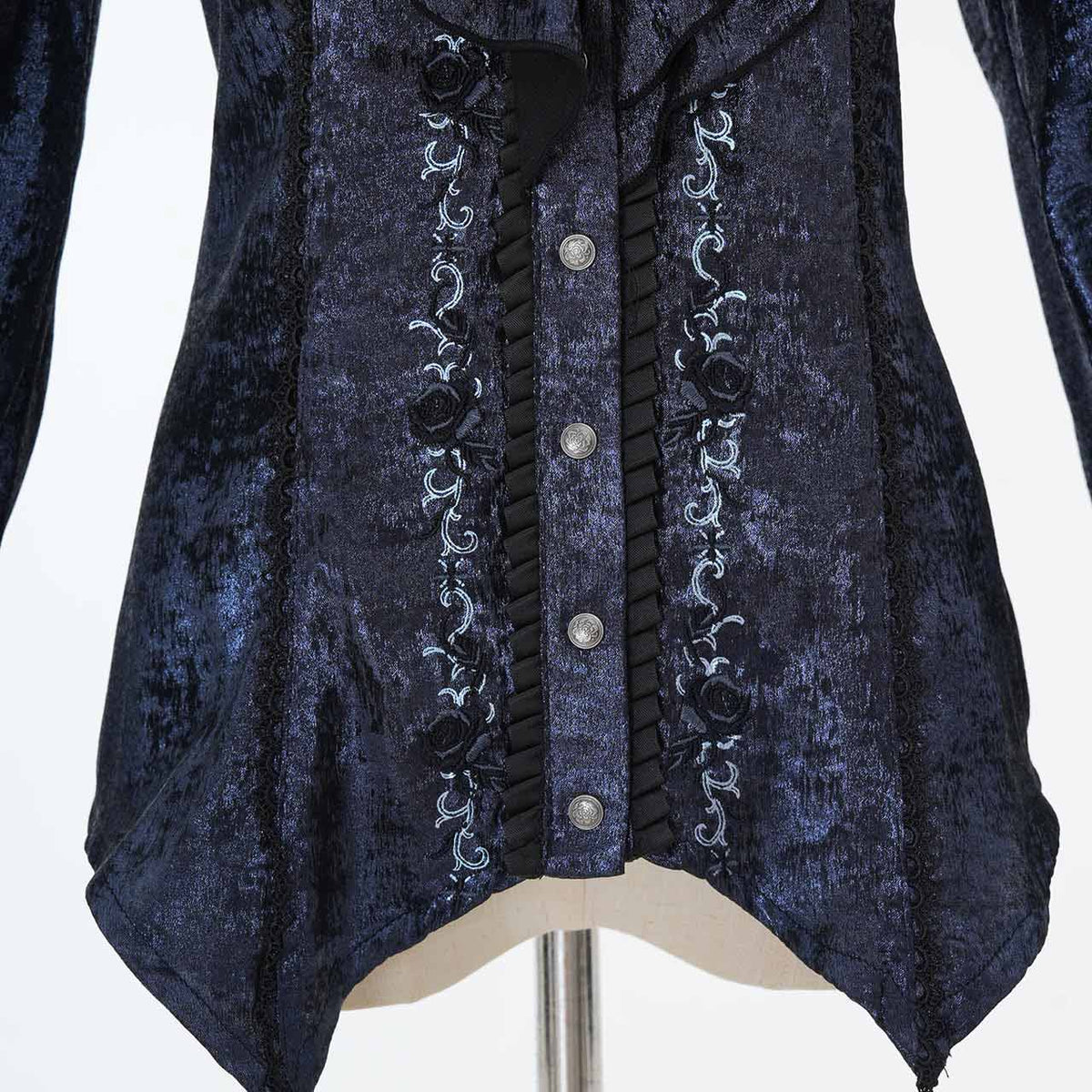Grand Foyer Hotel Cascade Ruffle Blouse【M】