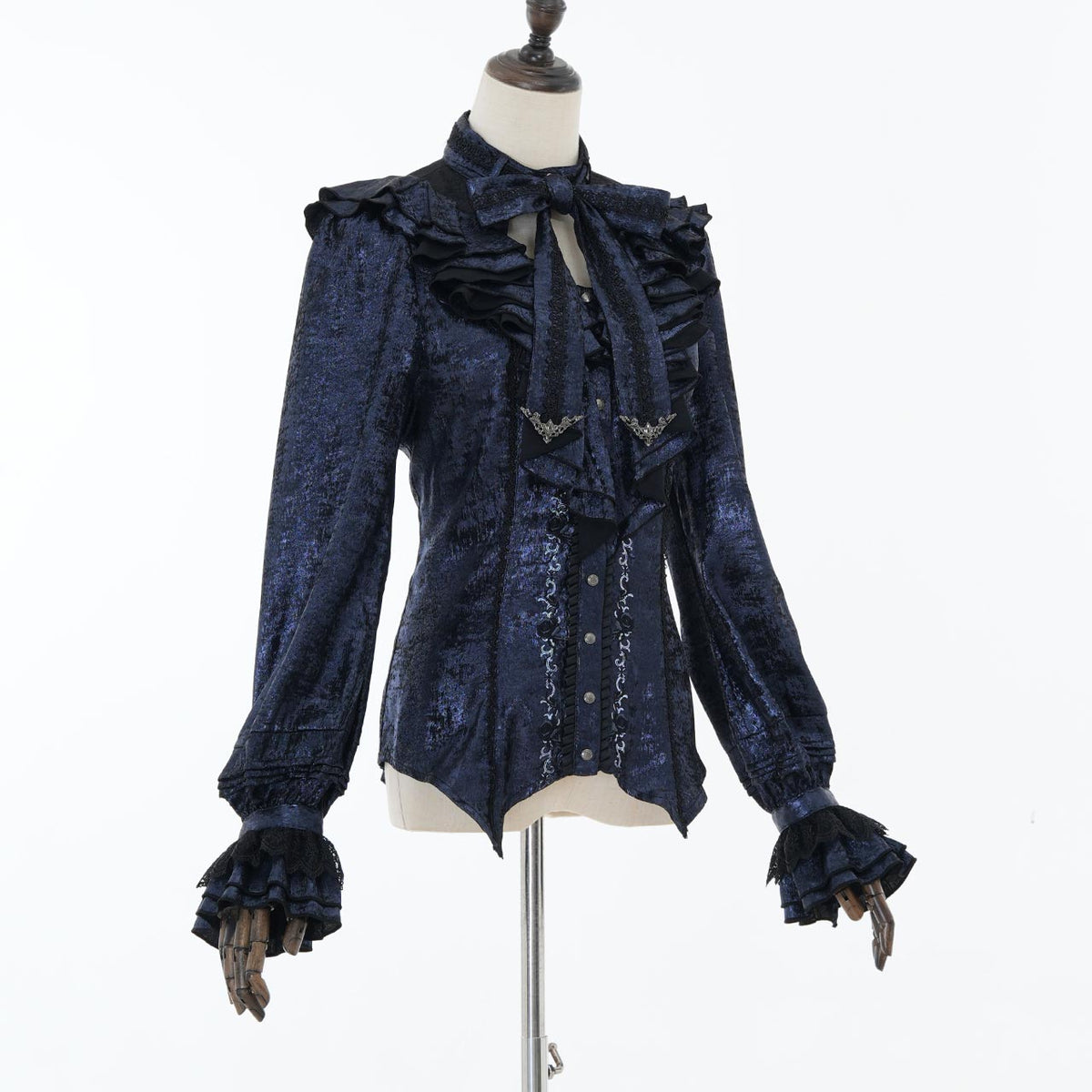 Grand Foyer Hotel Cascade Ruffle Blouse【M】