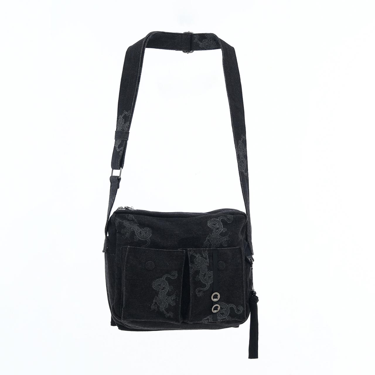 琉球浪漫物語 Ryukyu Romantic Dragon Denim Bag