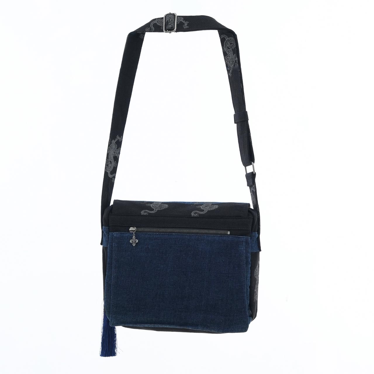 琉球浪漫物語 Ryukyu Romantic Dragon Denim Bag