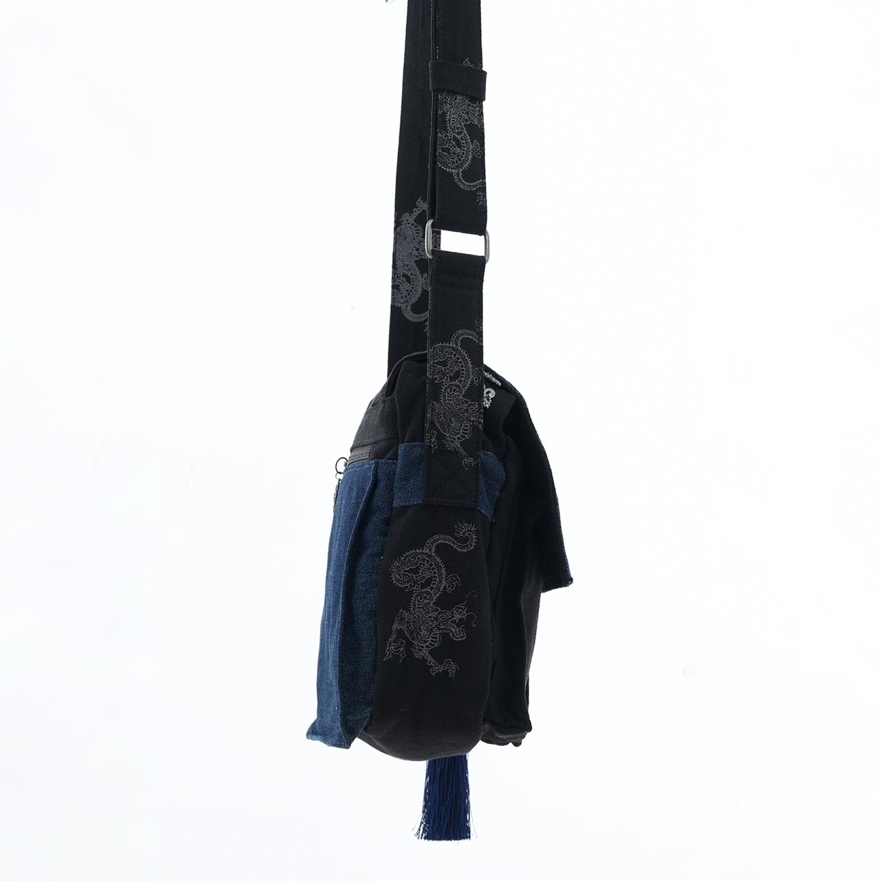琉球浪漫物語 Ryukyu Romantic Dragon Denim Bag