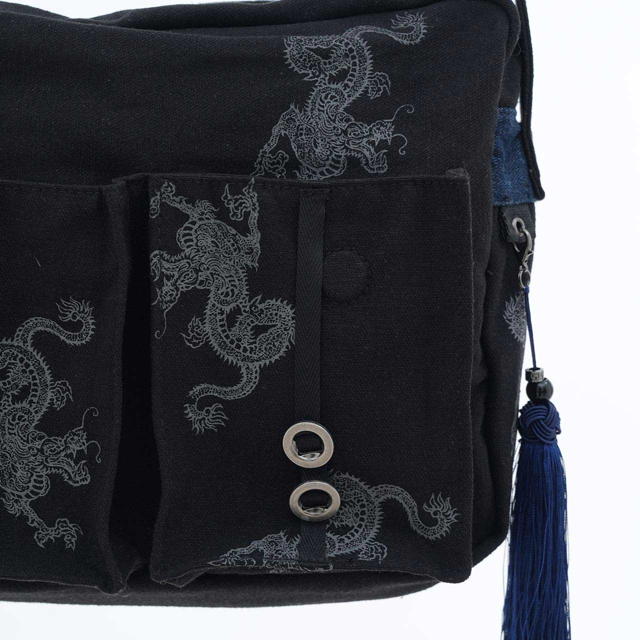 琉球浪漫物語 Ryukyu Romantic Dragon Denim Bag