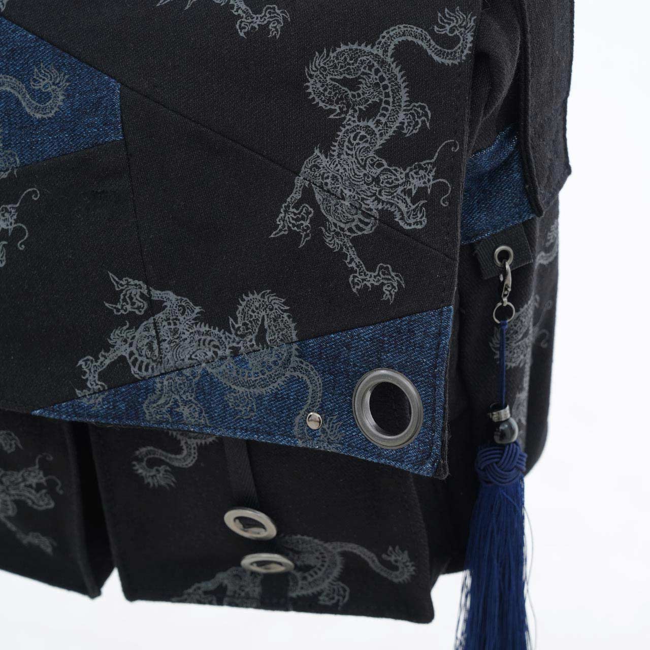 琉球浪漫物語 Ryukyu Romantic Dragon Denim Bag