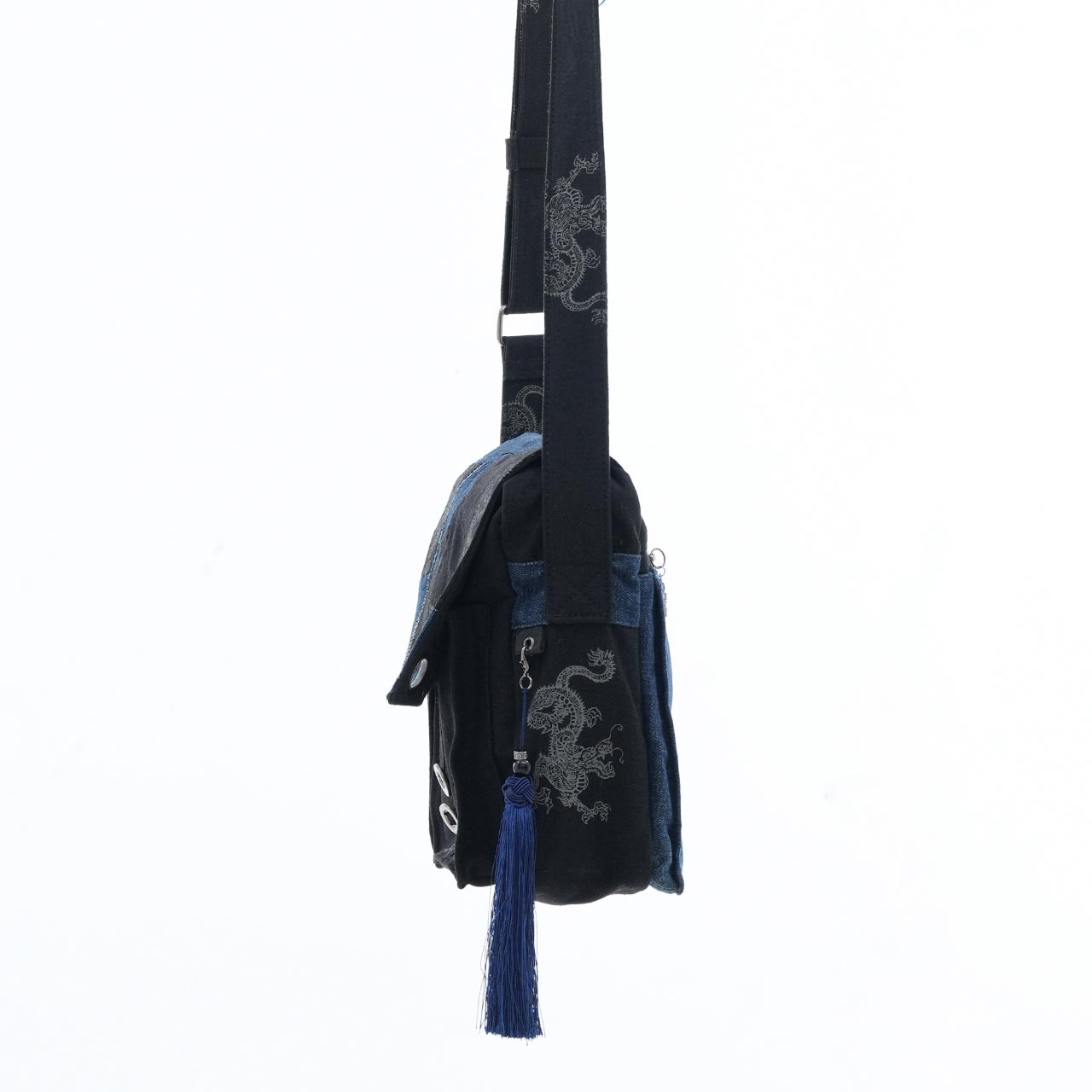 琉球浪漫物語 Ryukyu Romantic Dragon Denim Bag