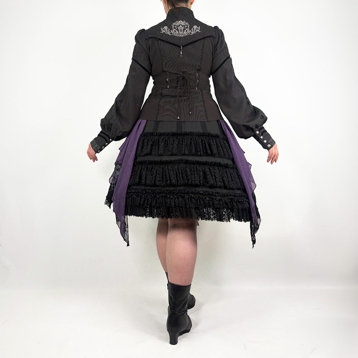 Grand Foyer Hotel Asymmetrical blouse【L】