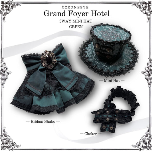 Grand Foyer Hotel 3-Way Mini Hat